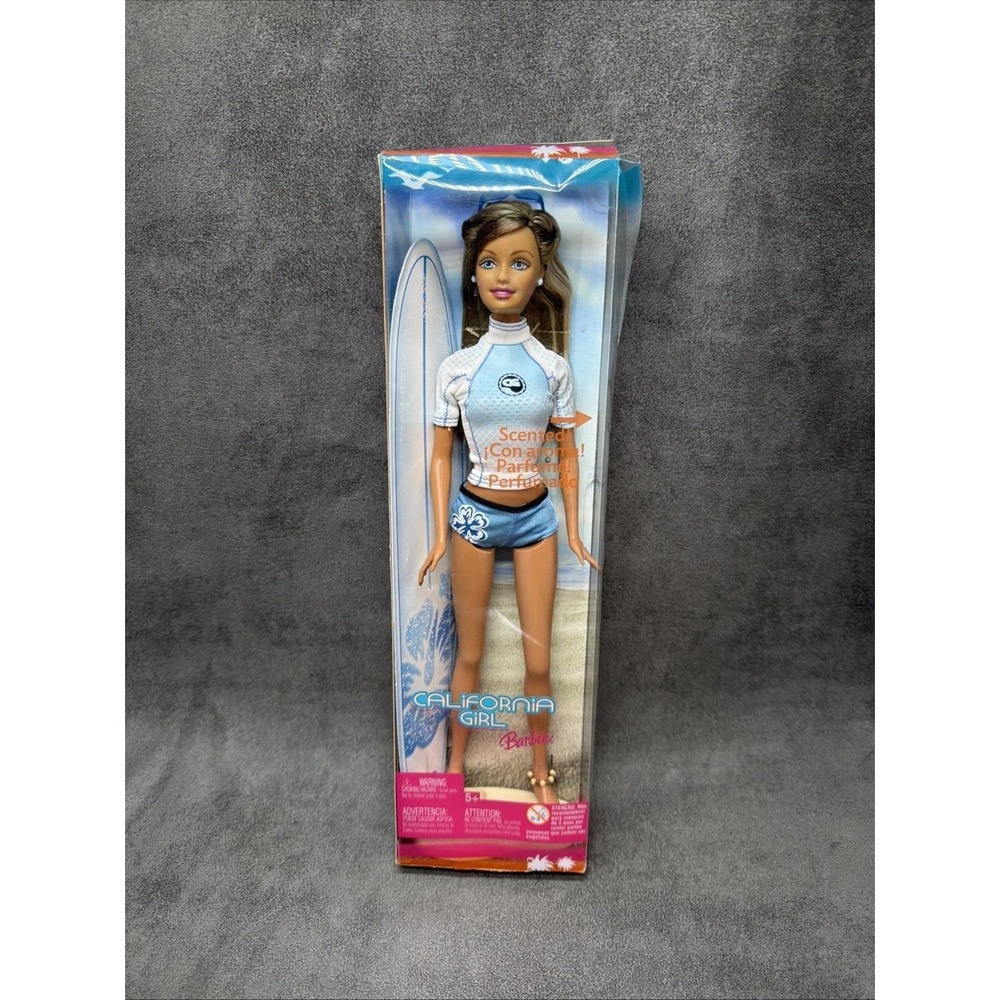Vintage Barbie California Girl G8663 Tan Surf Barbie Doll